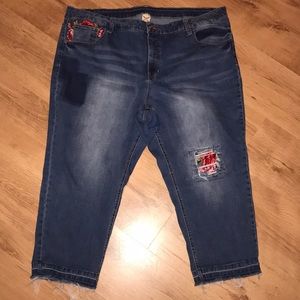 Boyfriend Cropped Jeans